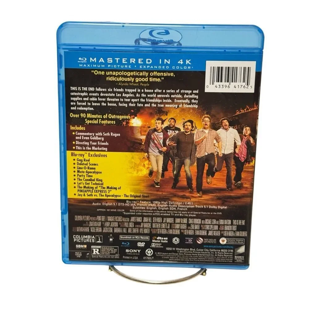 This Is the End ( DVD only) missing blu ray